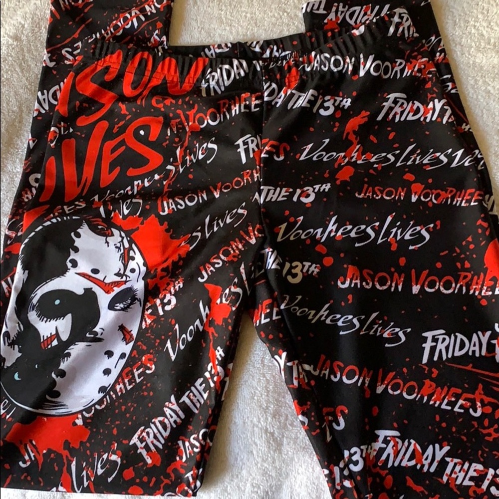 Friday the 13th leggings size s/m